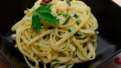 Pasta al ajillo: receta fácil