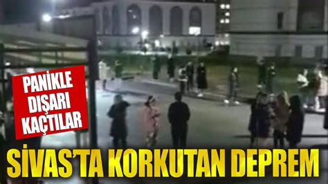 Son Dakika Sivas Ta Korkutan Deprem