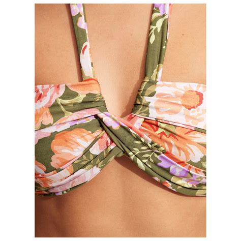 Seafolly Paradise Garden Halter Bandeau Bikini Top Women S Buy