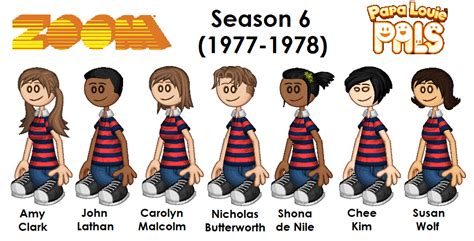 ZOOM Season 6 Cast (1977-1978) by liamaguilar30 on DeviantArt