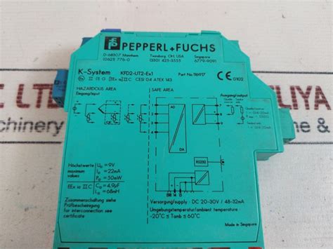 pepperlfuchs  system kfd ut  universal temperature converter