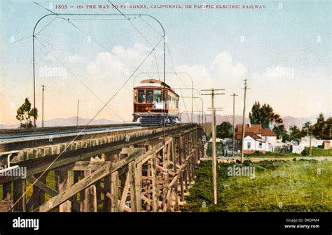 Pacific Electric Railway Stock Photo - Alamy