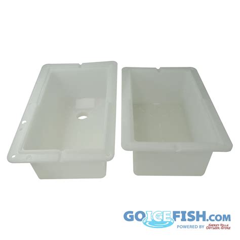 Battery Box Complete W/Vent Black or White - GoIceFish