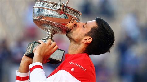 Novak Djokovic Roland Garros 2021 - World No 1 Novak Djokovic Playing ...