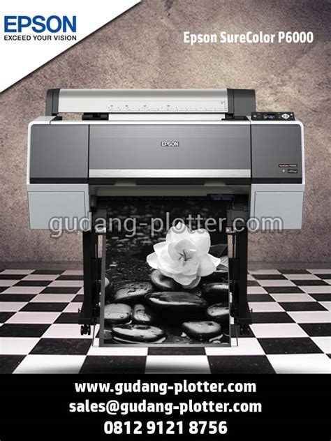 Epson SureColor SC P6000 Photo Graphic Gudang Plotter