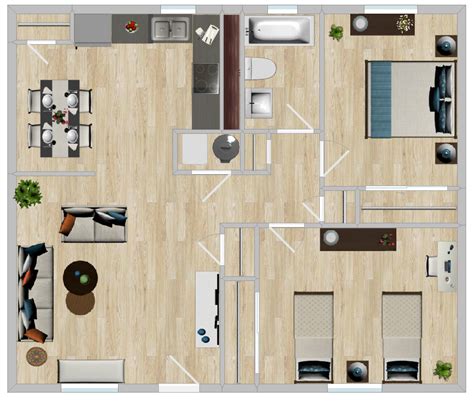 Floor Plans — Normandy Apartments