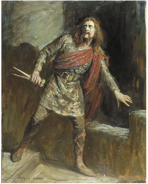 Herbert Beerbohm Tree As Macbeth In Macbethby William Shakespeare