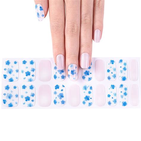 Bloom Gel Nail Stickers Pinx Nails