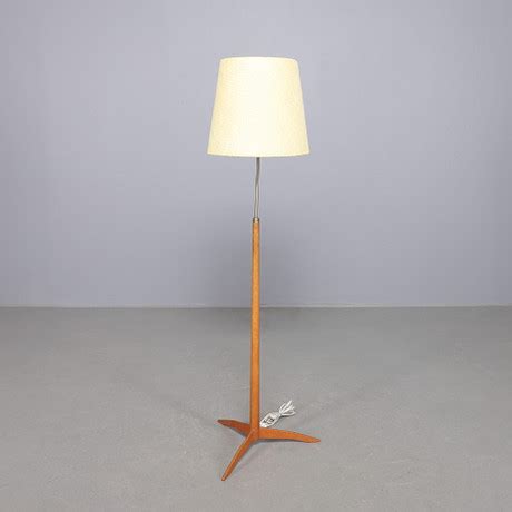 Golvlampa Teak Tal Belysning Lampor Golvlampor Auctionet