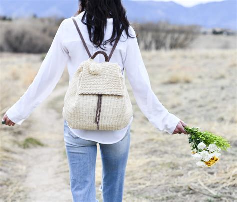 Knitted Backpack Pattern Online Sale