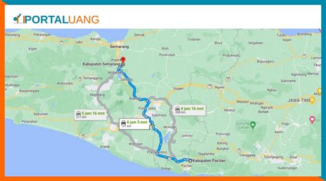 Pacitan Yogyakarta Jogja Berapa Jam Dan Berapa Kilo Km