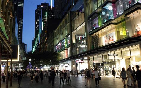 Pitt Street Mall Catenary Lighting - Ronstan Tensile Architecture