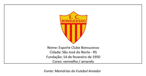 Clubes Do Rio Grande Do Sul Esporte Clube Bonsucesso S O Jos Do