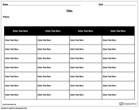 Tabulka Sloupce Dk Storyboard Por Cs Examples