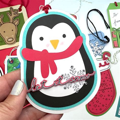 Christmas Gift Tags to Make with Your Cricut - 100 Directions