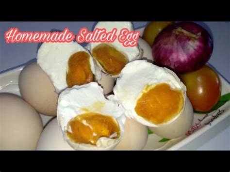 Homemade Salted Egg How To Make A Homemade Salted Egg Using Chicken