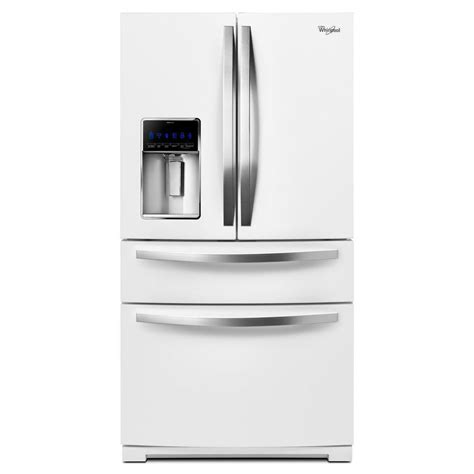 Whirlpool 24 5 Cu Ft 4 Door French Door Refrigerator With Ice Maker