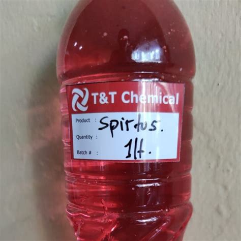 Spirtus Merah Spiritus Sepiritus Spritus Sepritus Merah 1L Lazada