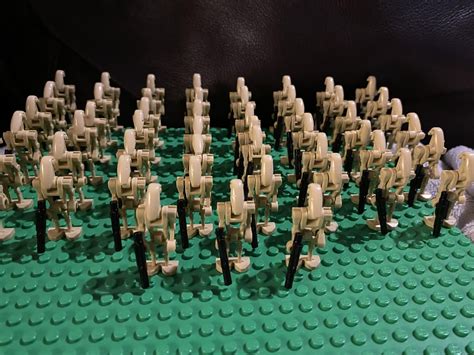 My battle droid army : r/legostarwars