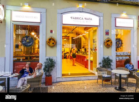 Famous Bakery And Pastry Shop In Lisbon Called Fabrica Nata Lisbon