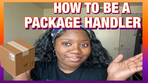 How To Be A Package Handler MY TRAINING VIDEO YouTube