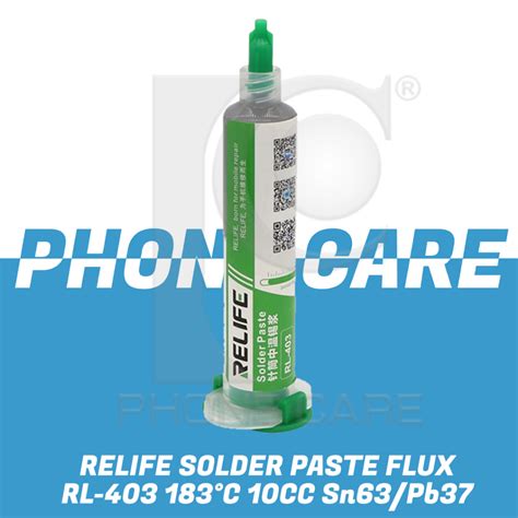 Relife High Quality Solder Paste Flux Soldering Paste Rl C Cc