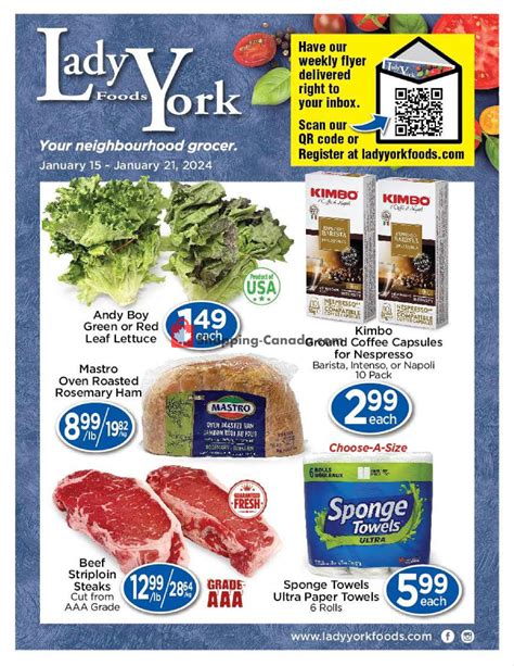 Lady York Foods Canada Flyer Special Offer January January