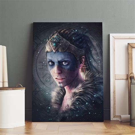 Hellblade Poster Senuas Sacrifice Wandkunst Premium Etsyde