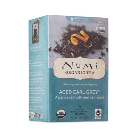 Numi Organic Aged Earl Grey Black Tea Thrive Market