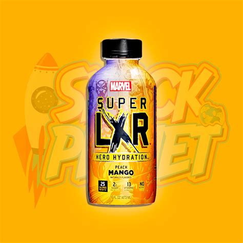 Super Lxr Hero Hydration Peach Mango 473ml Snack Planet