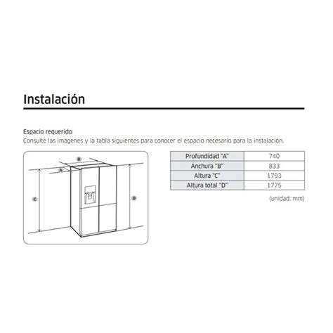 Frigorífico Multidoor Samsung RF48A400EM9 EF No Frost 1 79 metros Inox