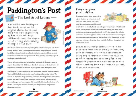 Paddington Letter Writing Lesson And Resources For Early Years And Ks1 English Teachwire