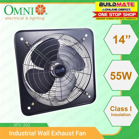 Omni Industrial Metal Body Exhaust Fan Ventilator Air Circulator