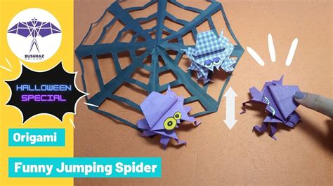 How To Make Origami Jumping Spiderseasy Step By Step Instructions And