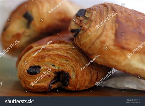 Pain Au Chocolat - A Croissant Filled With Chocolate! Tasty And ...