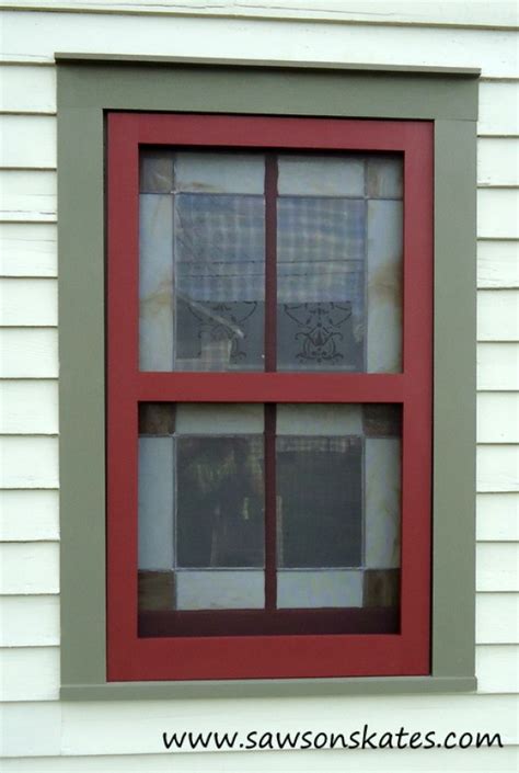 DIY Wood Window Screen Frame