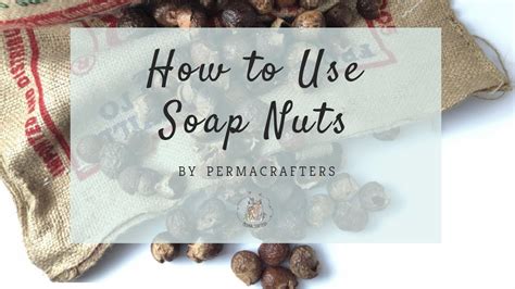 How To Use Soap Nuts For Green Cleaning And Natural Skin Care Youtube