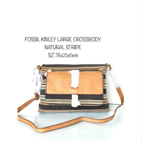 Jual Fossil Kinley Large Crossbody Shopee Indonesia