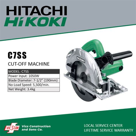 Hitachi C7ss Circular Saw 1050w Lazada Ph