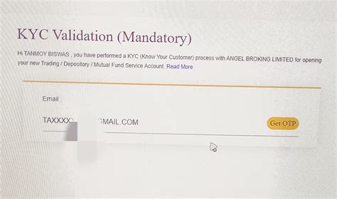 Nsdl Kyc Validation Otp Not Coming In My Mail R 2india