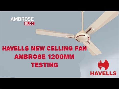 Havells Ambrose Decorative BLDC 1200mm Energy Saving With Remote