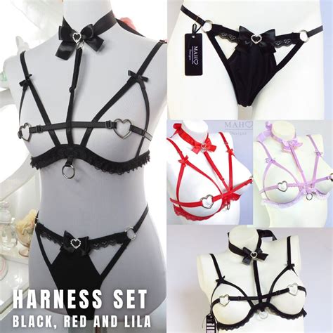 Sexy Lingerie Set Womens Fashion Bralette Erotic Kinky Lingerie