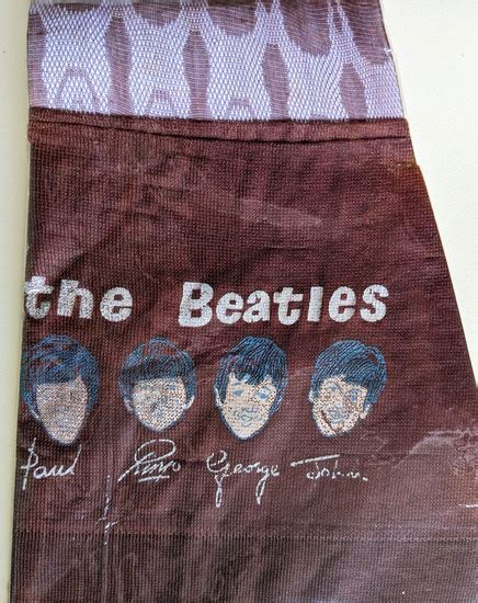 Beatles Original 1960s Ballito Brown Seamfree Nylons Stockings Rockaway Records Australia