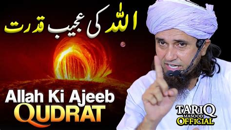 Allah Ki Ajeeb Qudrat Mufti Tariq Masood Youtube