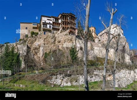 Hanging houses, Cuenca, Spain Stock Photo - Alamy