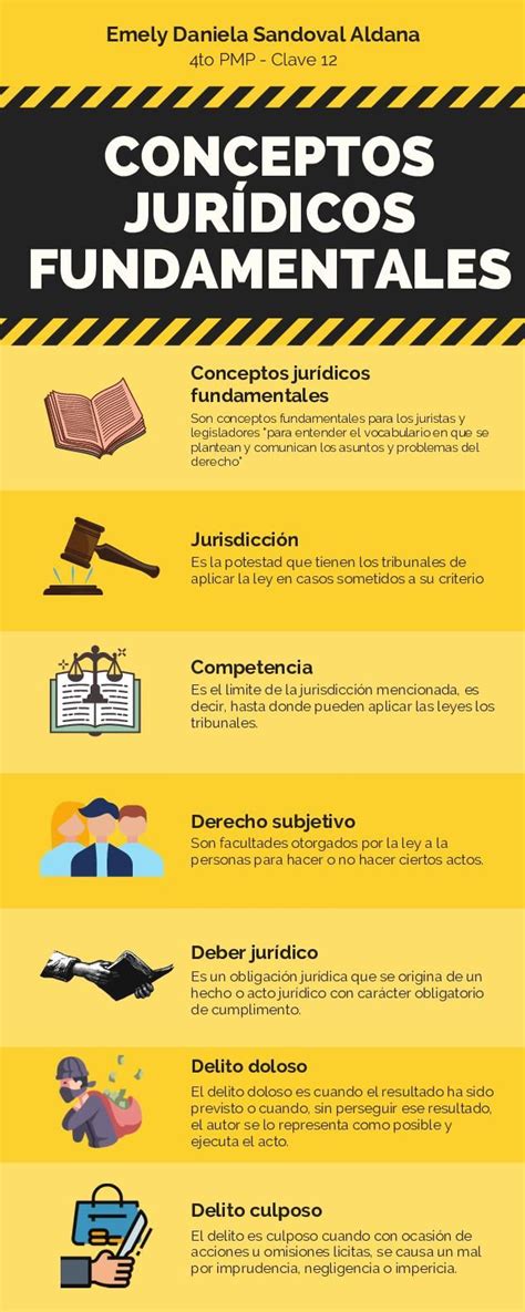 Infografia Conceptos Juridicos Fundamentales Emely Sandoval