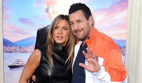 Jennifer Aniston And Adam Sandler At The Murder Mystery Los Angeles Premiere Tom Lorenzo