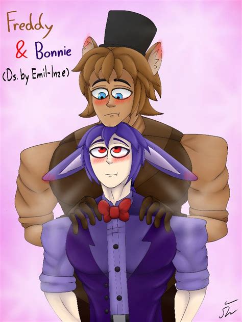 [FNAF Fanart] Freddy and Bonnie by nongying on DeviantArt