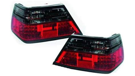 Jeu De Feux Ar Led Rouge Black Pour Mercedes Classe E W Berline