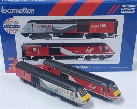 Hornby R3502 Class 43 Intercity HST NRM40 Virgin Trains East Coast Vtec